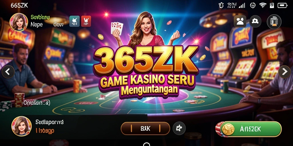 Tampilan menawan gameplay 365ZK yang seru dan mendebarkan.