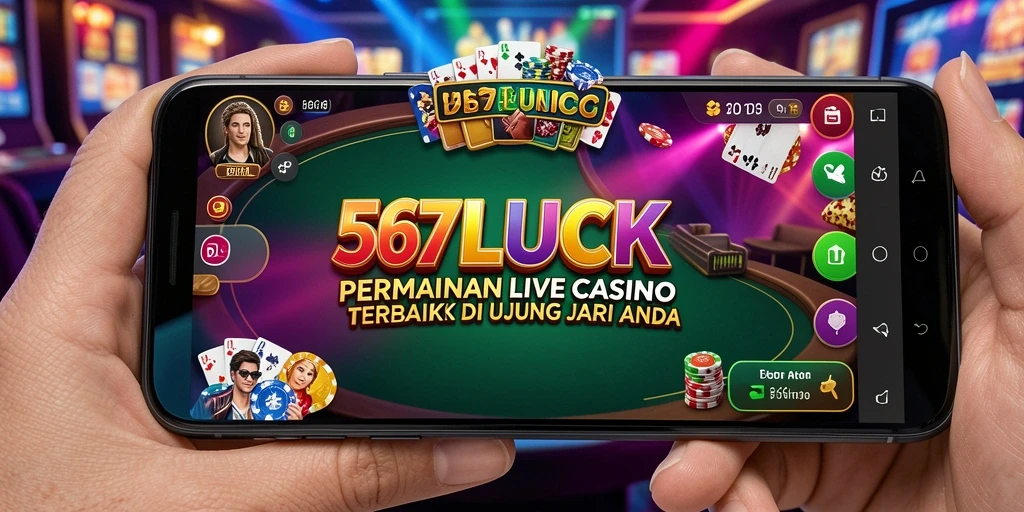 Tampilan gameplay real-time dari permainan Live Casino di 567LUCK.