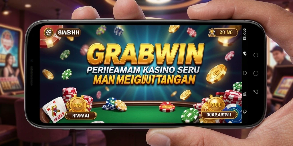 Tampilan gameplay <strong>GRABWIN</strong> yang menarik dalam suasana Kasino.