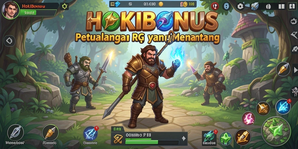 Tampilan gameplay HOKIBONUS yang menghebohkan dengan aksi epik.