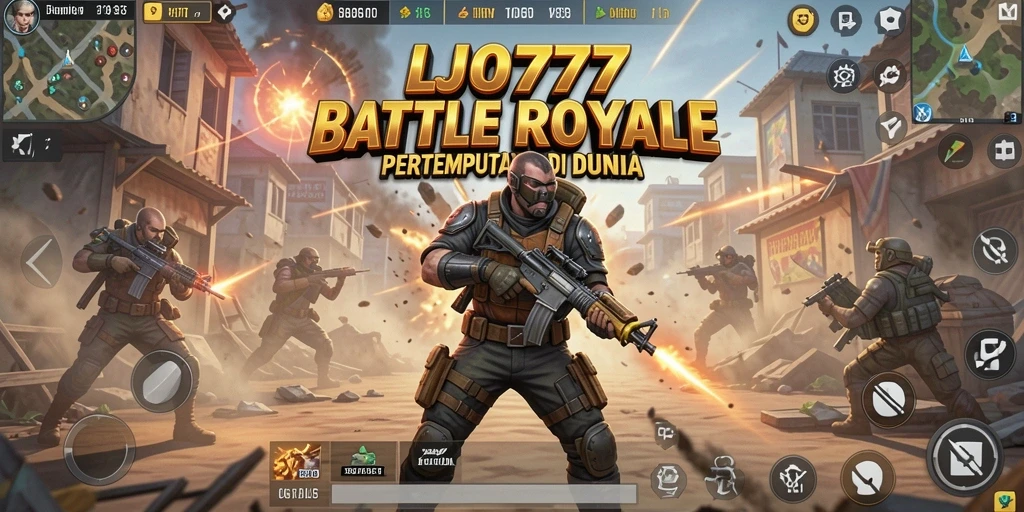 Tampilan gameplay LJO777 yang memukau dan seru dalam Battle Royale.