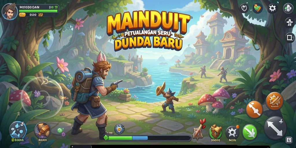 Tampilan gameplay seru dan menantang dari MAINDUIT.