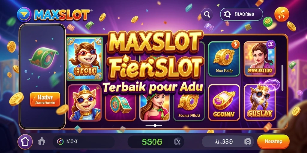 Tampilan gameplay menarik MAXSLOT dengan berbagai tema slot
