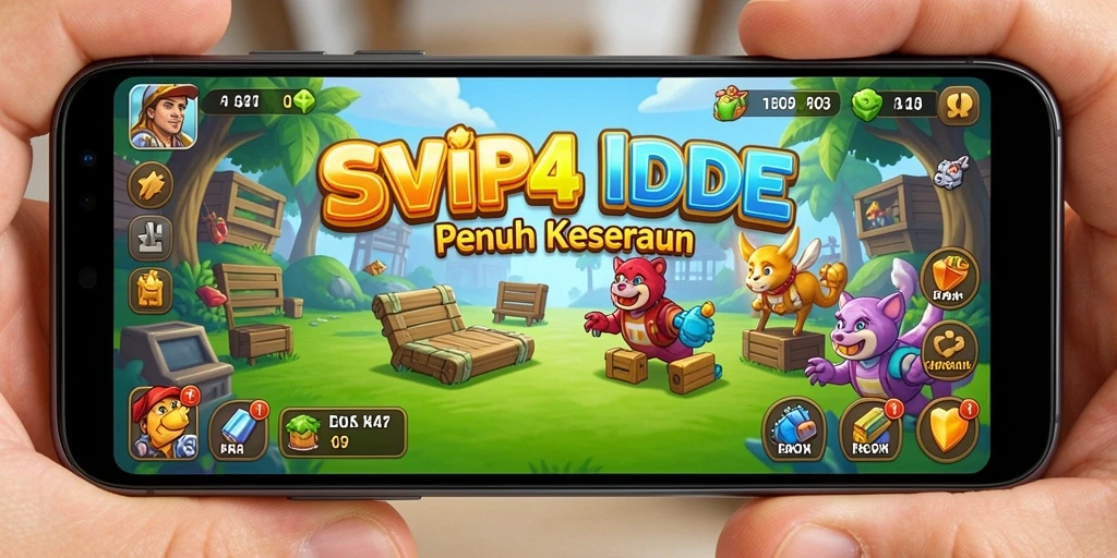 Tangkapan layar dari gameplay SVIP4 yang menarik dan interaktif.