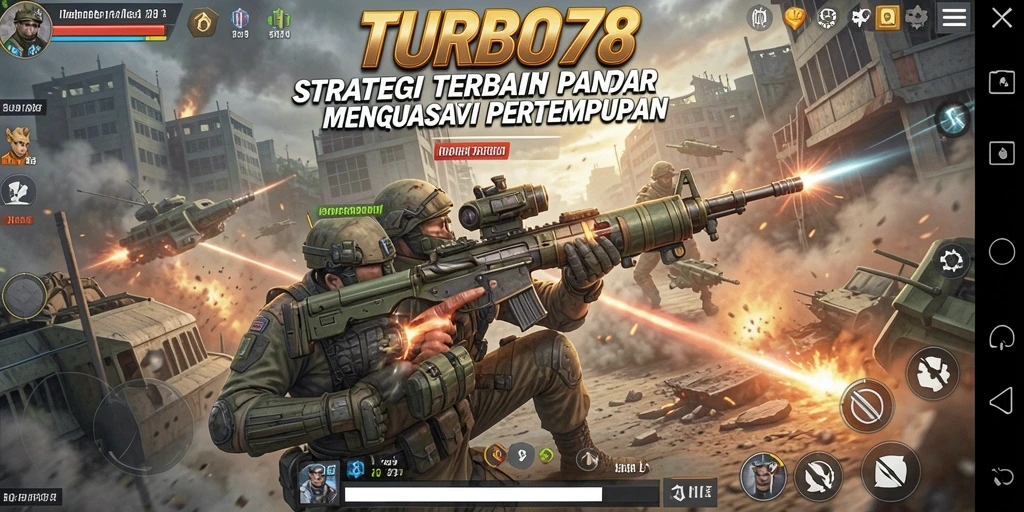 Tampilan gameplay TURBO78 dengan strategi mendebarkan dan grafis menawan.